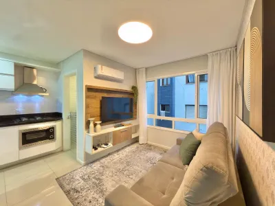 Apartamento 2 Dormitórios,1 Suíte, Mobiliado e Decorado a Venda, Navegantes/ Capão da Canoa — foto 2
