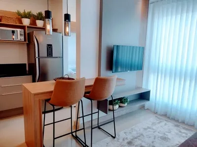 Apartamento 2 Dormitórios, 1 suíte, Mobiliado e Decorado a Venda, No Bairro Zona Nova / Capão da Canoa — foto 3