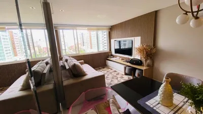 Apartamento 2 Dormitórios, 1 Suíte, Mobiliado e Decorado a Venda, No Bairro Zona Nova / Capão da Canoa — foto 3
