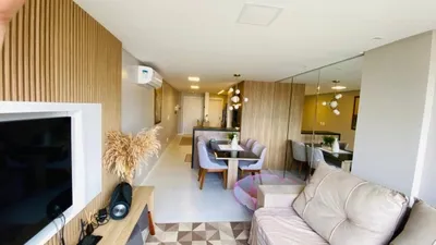 Apartamento 2 Dormitórios, 1 Suíte, Mobiliado e Decorado a Venda, No Bairro Zona Nova / Capão da Canoa — foto 2
