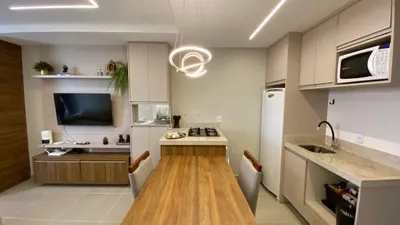 Apartamento 01 Dormitórios Mobiliado a Venda no Bairro Zona Nova em Capão da Canoa — foto 2