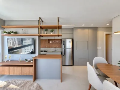 Apartamento 02 Suítes Mobiliado e Decorado à Venda no Bairro Zona Nova em Capão da canoa — foto 4
