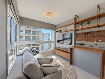 Apartamento 02 Suítes Mobiliado e Decorado à Venda no Bairro Zona Nova em Capão da canoa — foto 3